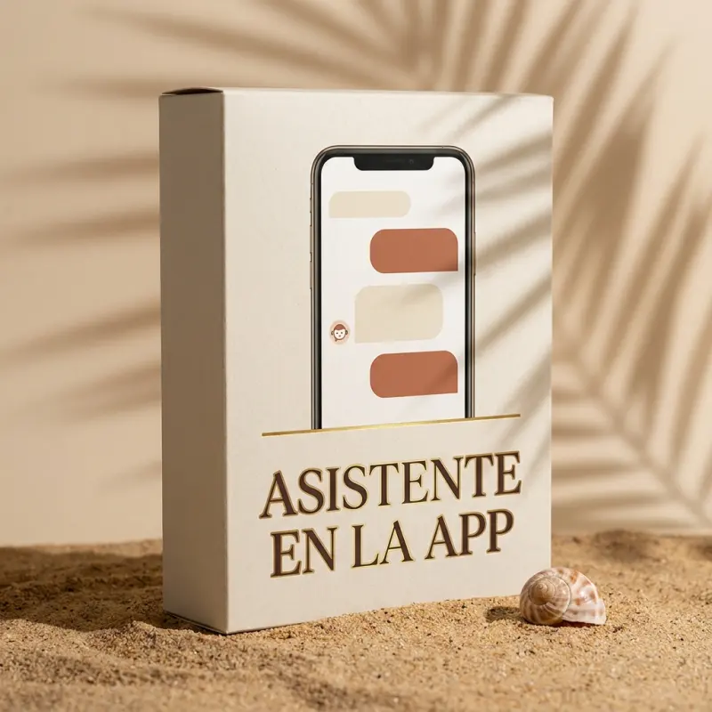 Asistente dentro de la app